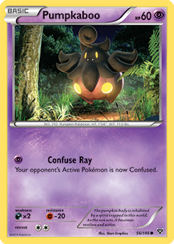 Pumpkaboo 56/146 Pokémon card from X&Y for sale at best price