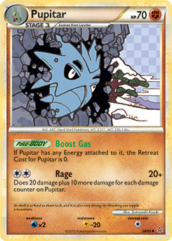 Pupitar 38/95 Pokémon card from Unleashed for sale at best price