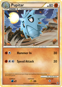 Pupitar 39/95 Pokémon card from Unleashed for sale at best price