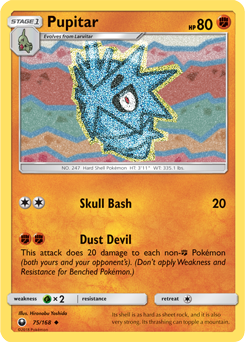 Pupitar 75/168 Pokémon card from Celestial Storm for sale at best price