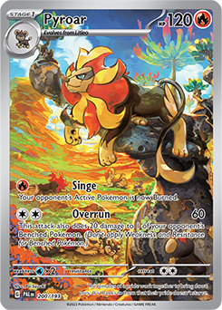 Pyroar 200/193 Pokémon card from Paldea Evolved for sale at best price