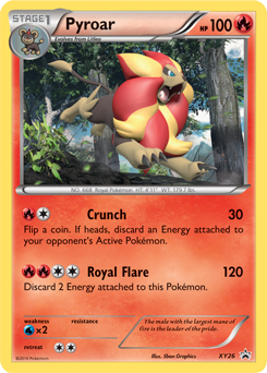 Pyroar XY26 Pokémon card from XY Promos for sale at best price