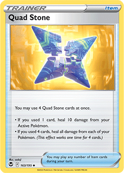 Quad Stone 163/195 Pokémon card from Silver Tempest for sale at best price