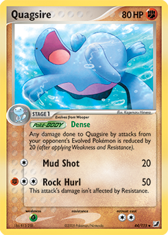 Quagsire 44/115 Pokémon card from Ex Unseen Forces for sale at best price