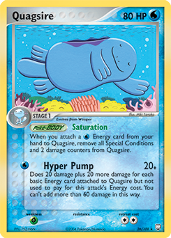 Quagsire 26/109 Pokémon card from Ex Team Rocket Returns for sale at best price