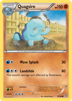Quagsire 39/98 Pokémon card from Ancient Origins for sale at best price