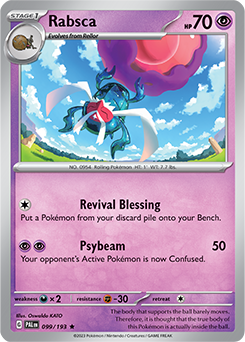 Rabsca 099/193 Pokémon card from Paldea Evolved for sale at best price