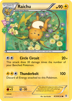 Raichu RC9/RC32 Pokémon card from Generations for sale at best price