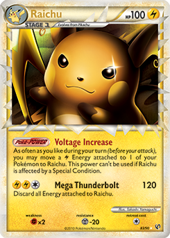 Raichu 83/90 Pokémon card from Undaunted for sale at best price
