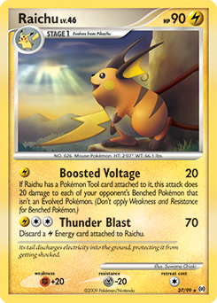 Raichu 27/99 Pokémon card from Arceus for sale at best price