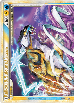Raikou & Suicune LEGEND 92/95 Pokémon card from Unleashed for sale at best price