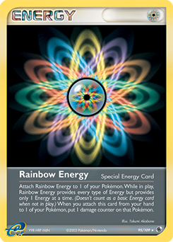 Rainbow Energy 95/109 Pokémon card from Ex Ruby & Sapphire for sale at best price