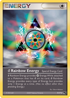 Carte Pokémon Rainbow Energy 9/17 de la série POP 5 en vente au meilleur prix
