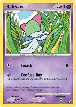 Ralts 102/132 Pokémon card from Secret Wonders for sale at best price
