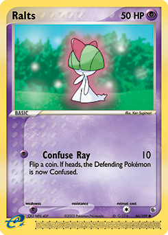 Ralts 66/109 Pokémon card from Ex Ruby & Sapphire for sale at best price