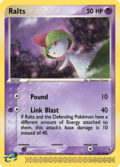 Ralts 68/109 Pokémon card from Ex Ruby & Sapphire for sale at best price
