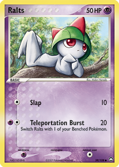 Ralts 59/108 Pokémon card from Ex Power Keepers for sale at best price