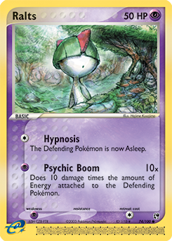 Carte Pokémon Commune Tarsal 74/100 de la série Ex Tempête de Sable