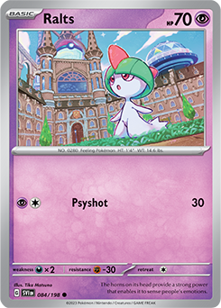 Ralts 084/198 Pokémon card from Scarlet & Violet for sale at best price