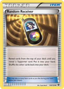 Random Receiver 109/124 Pokémon card from Fates Collide for sale at best price