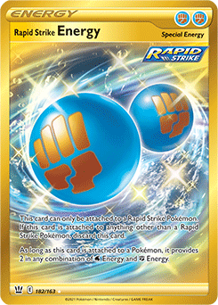 Rapid Strike Energy 182/163 Pokémon card from Battle Styles for sale at best price