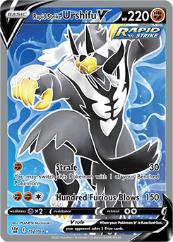 Rapid Strike Urshifu V 152/163 Pokémon card from Battle Styles for sale at best price