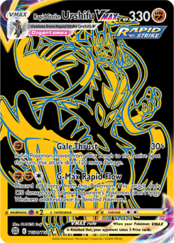 Rapid Strike Urshifu VMAX TG30/TG30 Pokémon card from Brilliant Stars for sale at best price