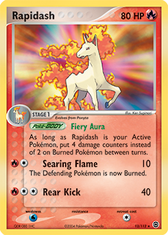 Rapidash 13/112 Pokémon card from Ex Fire Red Leaf Green for sale at best price