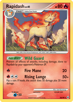 Rapidash 28/99 Pokémon card from Arceus for sale at best price