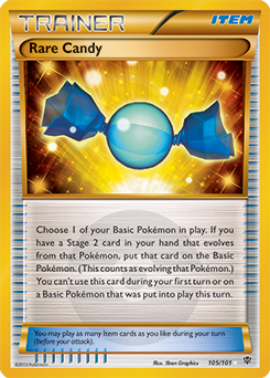 Rare Candy 105/101 Pokémon card from Plasma Blast for sale at best price