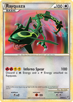 Rayquaza 20/95 Pokémon card from Call of Legends for sale at best price