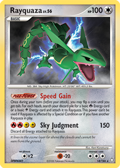 Rayquaza 14/146 Pokémon card from Legends Awakened for sale at best price
