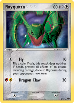 Carte Pokémon Rayquaza 3/17 de la série POP 1 en vente au meilleur prix