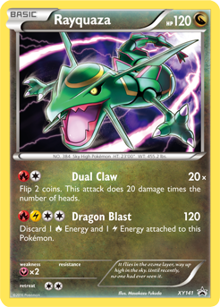 Rayquaza XY141 Pokémon card from XY Promos for sale at best price