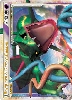 Rayquaza & Deoxys LEGEND 89/90 Pokémon card from Undaunted for sale at best price