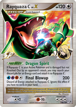 Rayquaza LV.X 146/147 Pokémon card from Supreme Victors for sale at best price