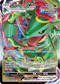 Rayquaza VMAX 102/159 Pokémon card from Crown Zenith for sale at best price