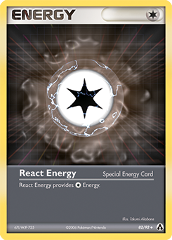 React Energy 82/92 Pokémon card from Ex Legend Maker for sale at best price