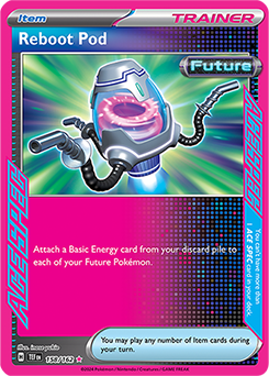 Reboot Pod 158/162 Pokémon card from Temporal Forces for sale at best price
