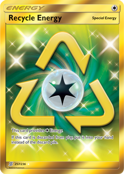 Recycle Energy 257/236 Pokémon card from Unified Minds for sale at best price