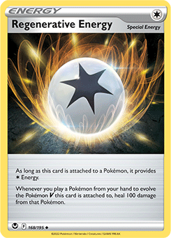 Regenerative Energy 168/195 Pokémon card from Silver Tempest for sale at best price