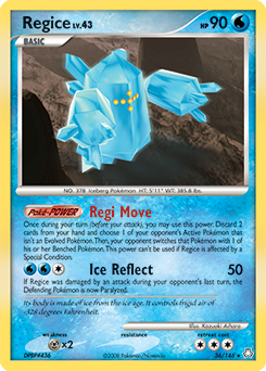 Regice 36/146 Pokémon card from Legends Awakened for sale at best price