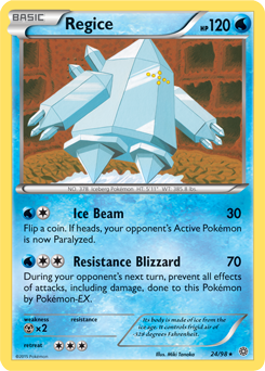 Regice 24/98 Pokémon card from Ancient Origins for sale at best price