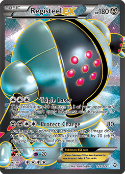 Registeel EX 122/124 Pokémon card from Dragons Exalted for sale at best price