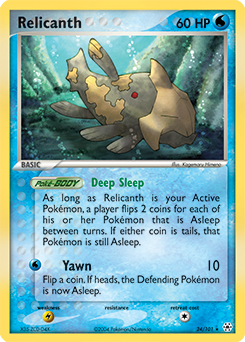 Relicanth 24/101 Pokémon card from Ex Hidden Legends for sale at best price
