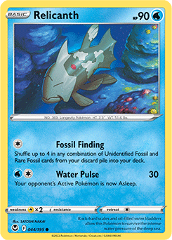 Relicanth 044/195 Pokémon card from Silver Tempest for sale at best price