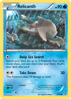 Relicanth 23/98 Pokémon card from Ancient Origins for sale at best price