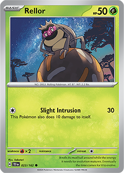 Rellor 23/162 Pokémon card from Temporal Forces for sale at best price