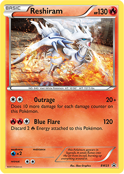 Reshiram BW23 Pokémon card from Back & White Promos for sale at best price
