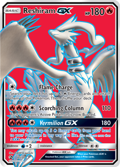 Reshiram GX 65/70 Pokémon card from Dragon Majesty for sale at best price